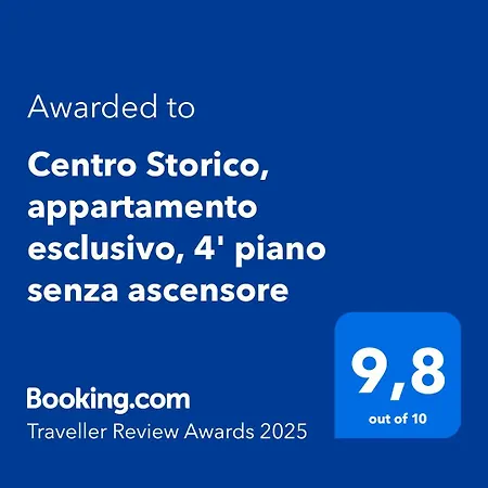 Centro Storico, Esclusivo, 4' Piano Senza Ascensore, Perfettamente Isolato E Condizionato Appartement *